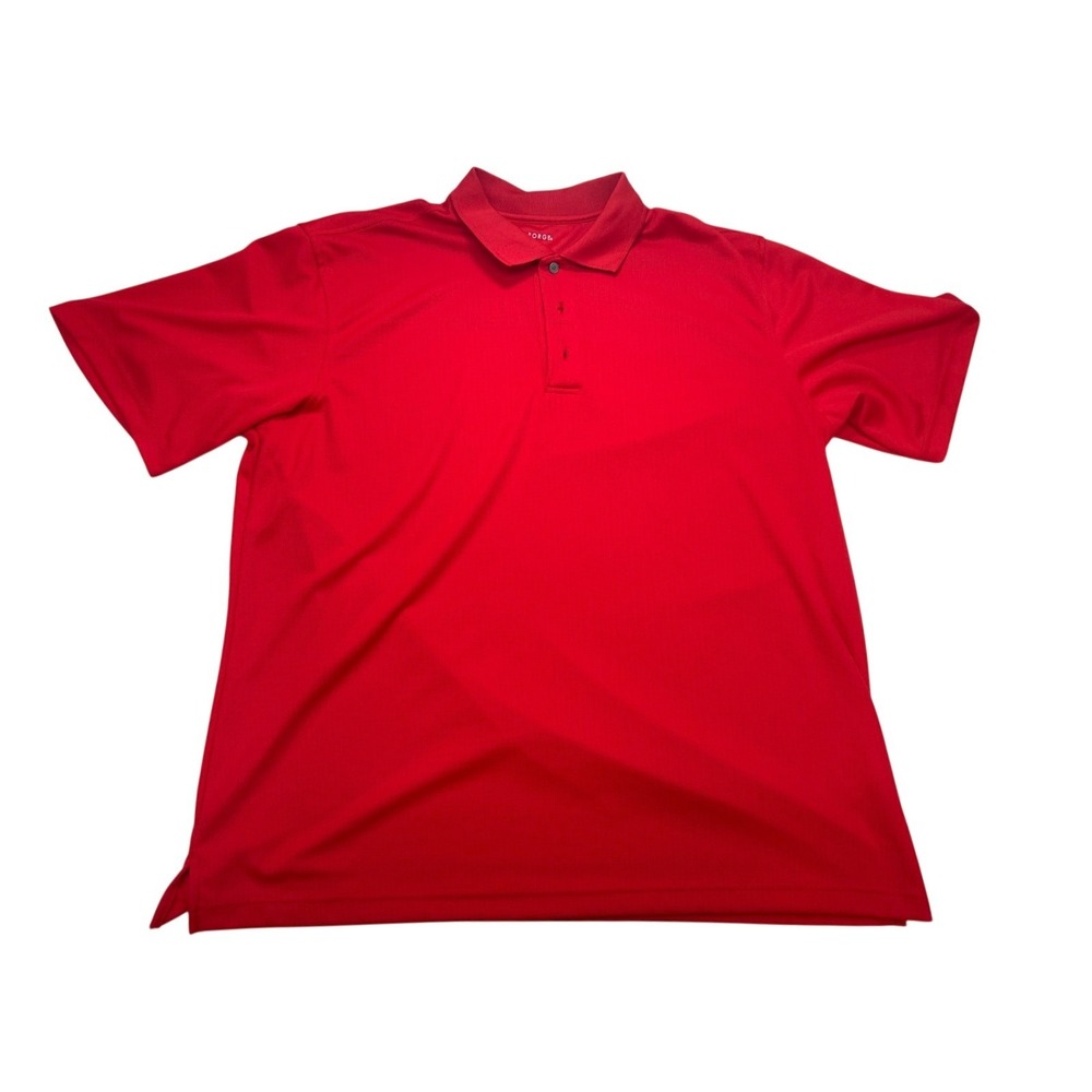 George polo shirt Men's size XL red